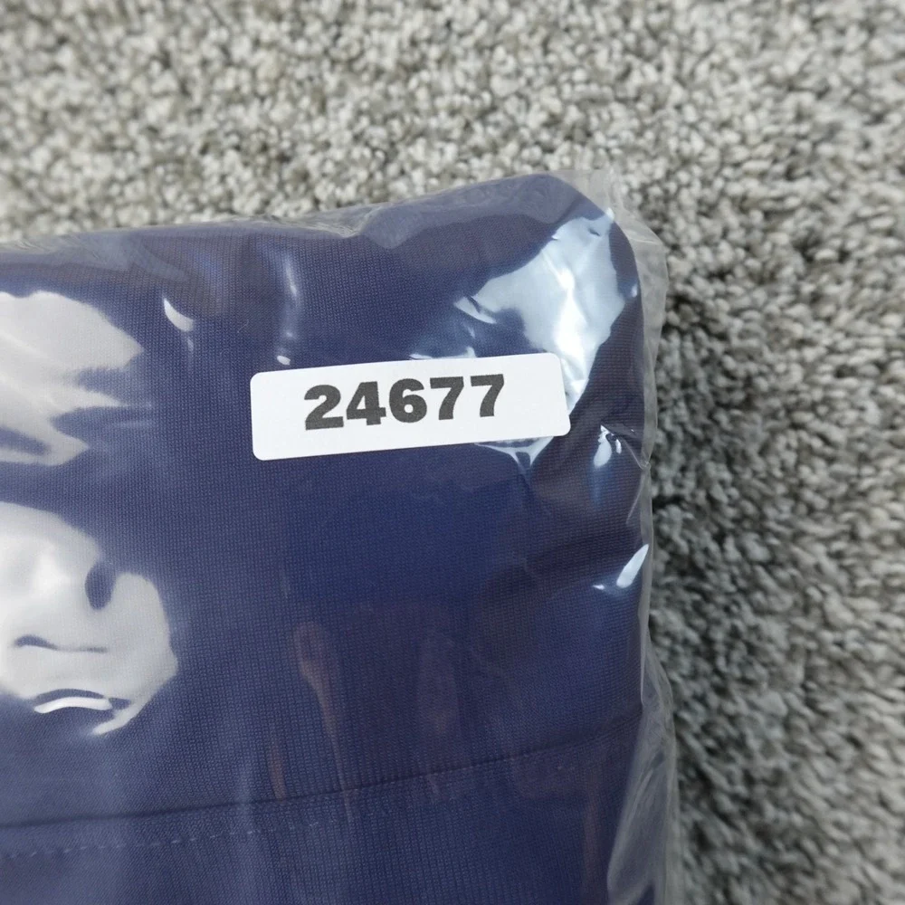 Nike Pants Mens L Blue Swoosh Drawstring Warmup Jogger‎ Sweatpants Workout Gym